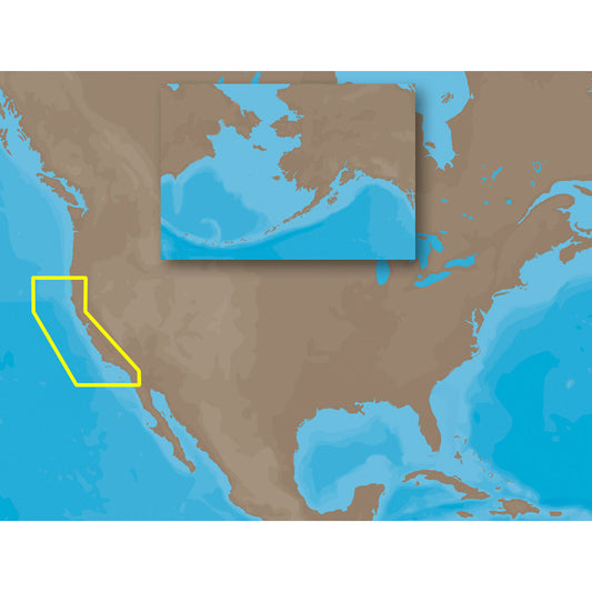 Tri-Water Marine | C-MAP MAX NA-M620 - San Diego, CA-Cape Blanco, OR - SD Card [NA-M620SDCARD]