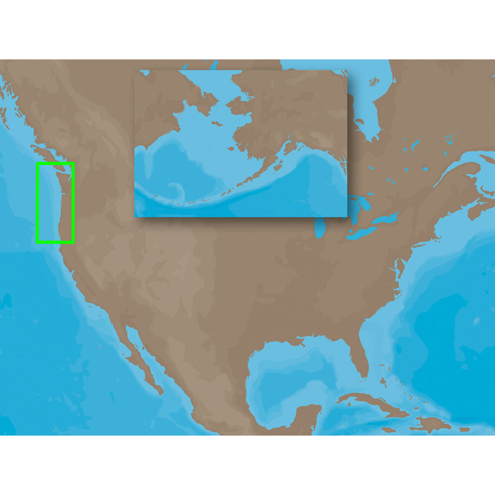 Tri-Water Marine | C-MAP MAX NA-M621 - Cape Blanco, OR-Puget Sound - SD Card [NA-M621SDCARD]