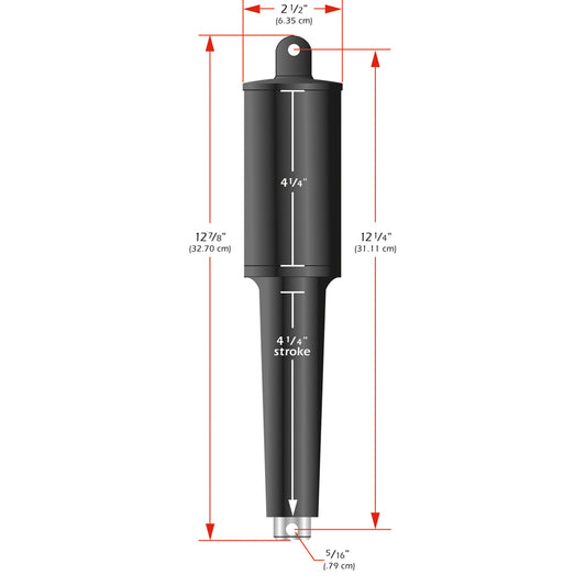 Tri-Water Marine | Lenco 102XD Extreme Duty Actuator - 12V - 4-1/4" Stroke [15060-001]