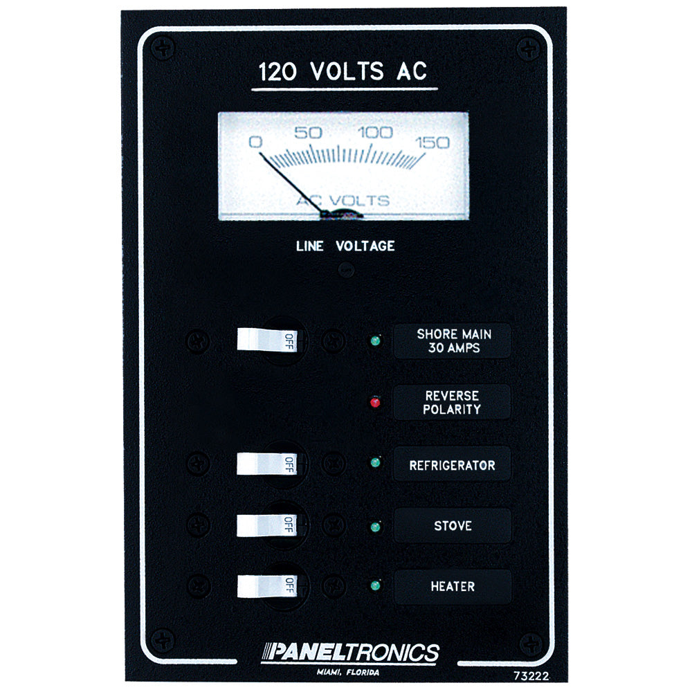 Tri-Water Marine | Paneltronics Standard AC 3 Position Breaker Panel & Main [9972322B]