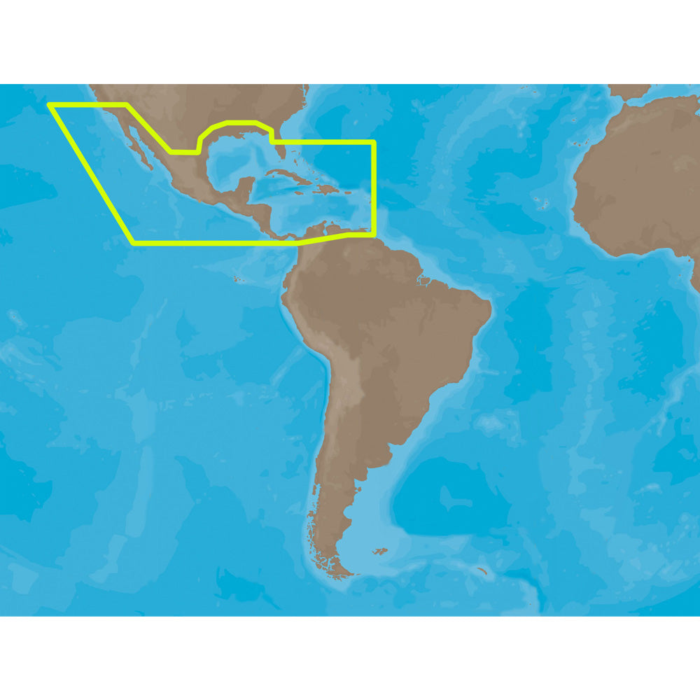 Tri-Water Marine | C-MAP MAX NA-M027 - Central America & The Caribbean - C-Card [NA-M027C-CARD]