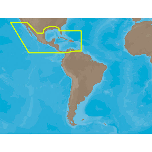 Tri-Water Marine | C-MAP MAX NA-M027 - Central America & The Caribbean - C-Card [NA-M027C-CARD]