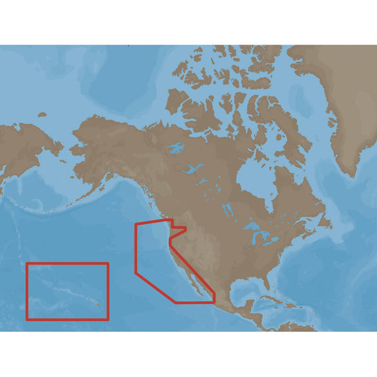 Tri-Water Marine | C-MAP MAX NA-M024 - U.S. West Coast & Hawaii - C-Card [NA-M024C-CARD]