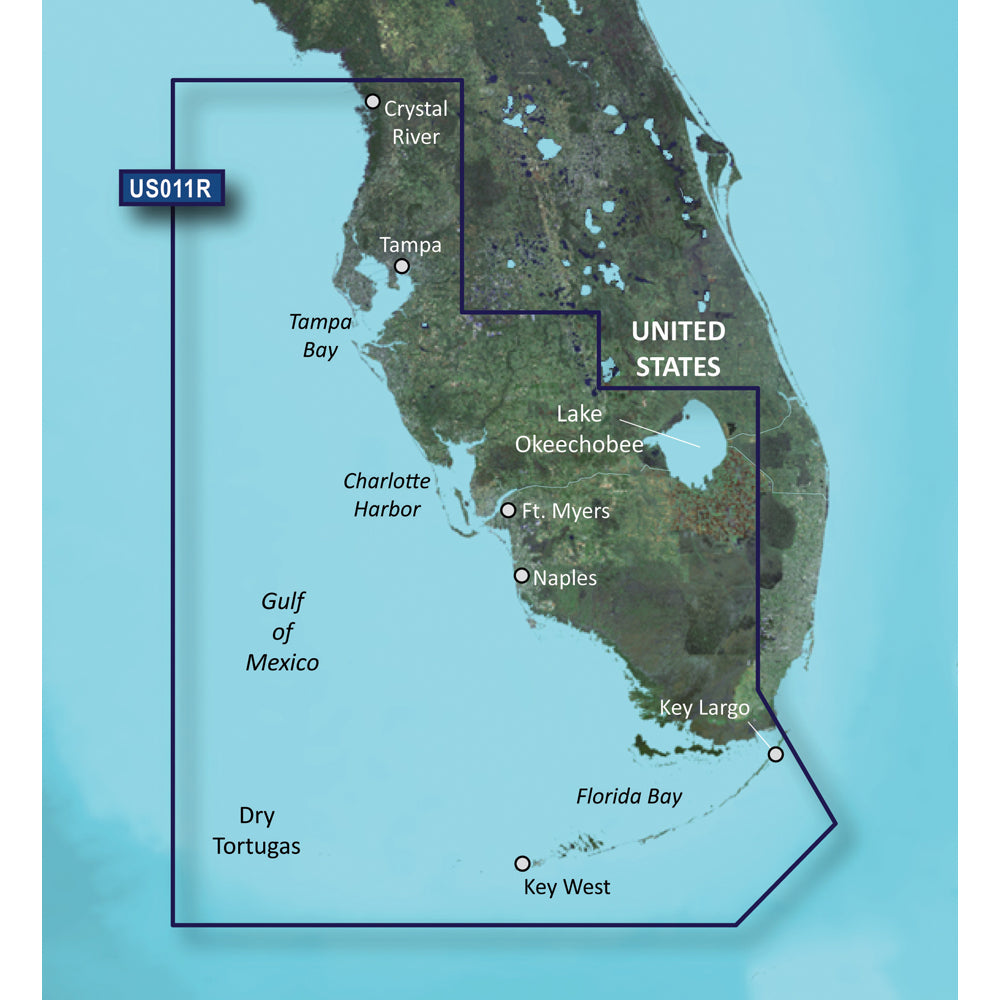 Tri-Water Marine | Garmin BlueChart g3 Vision HD - VUS011R - Southwest Florida - microSD/SD [010-C0712-00]