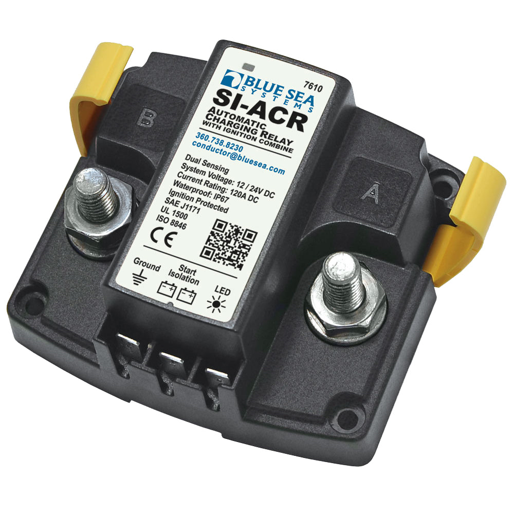 Tri-Water Marine | Blue Sea 7610 120 Amp SI-Series Automatic Charging Relay [7610]