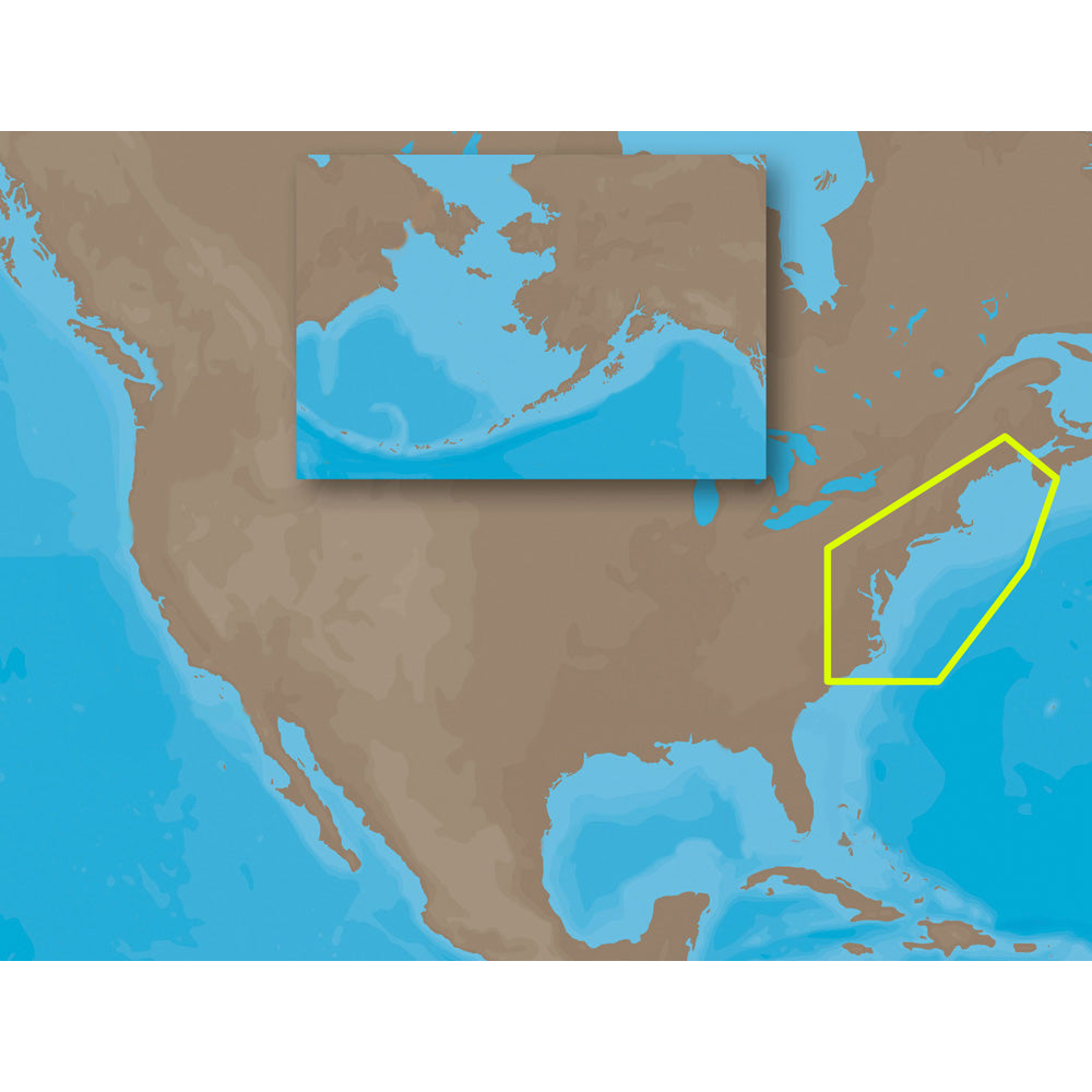 Tri-Water Marine | C-MAP MAX NA-M320 - Passamaquoddy Bay ME-NC: Bathy - SD Card [NA-M320SDCARD]