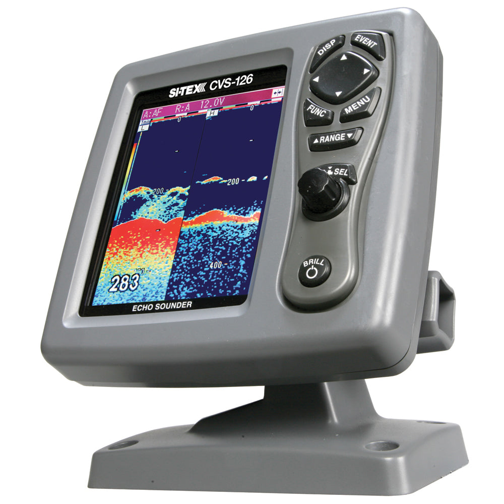 Tri-Water Marine | SI-TEX CVS-126 Dual Frequency Color Echo Sounder [CVS-126]