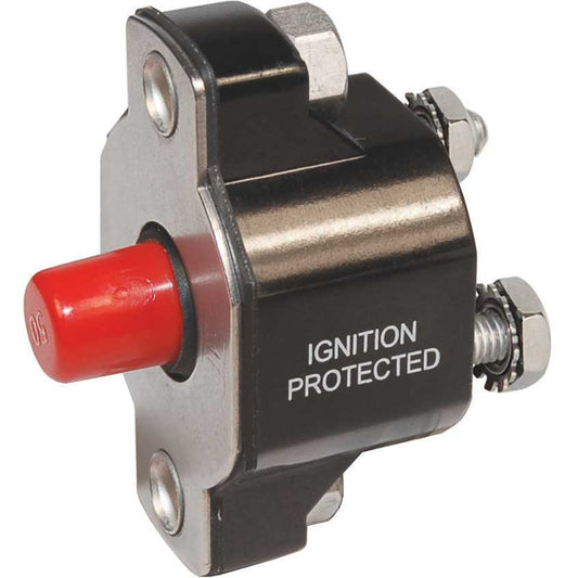 Tri-Water Marine | Blue Sea 2141 Medium Duty Push Button Reset-Only - 40A [2141]