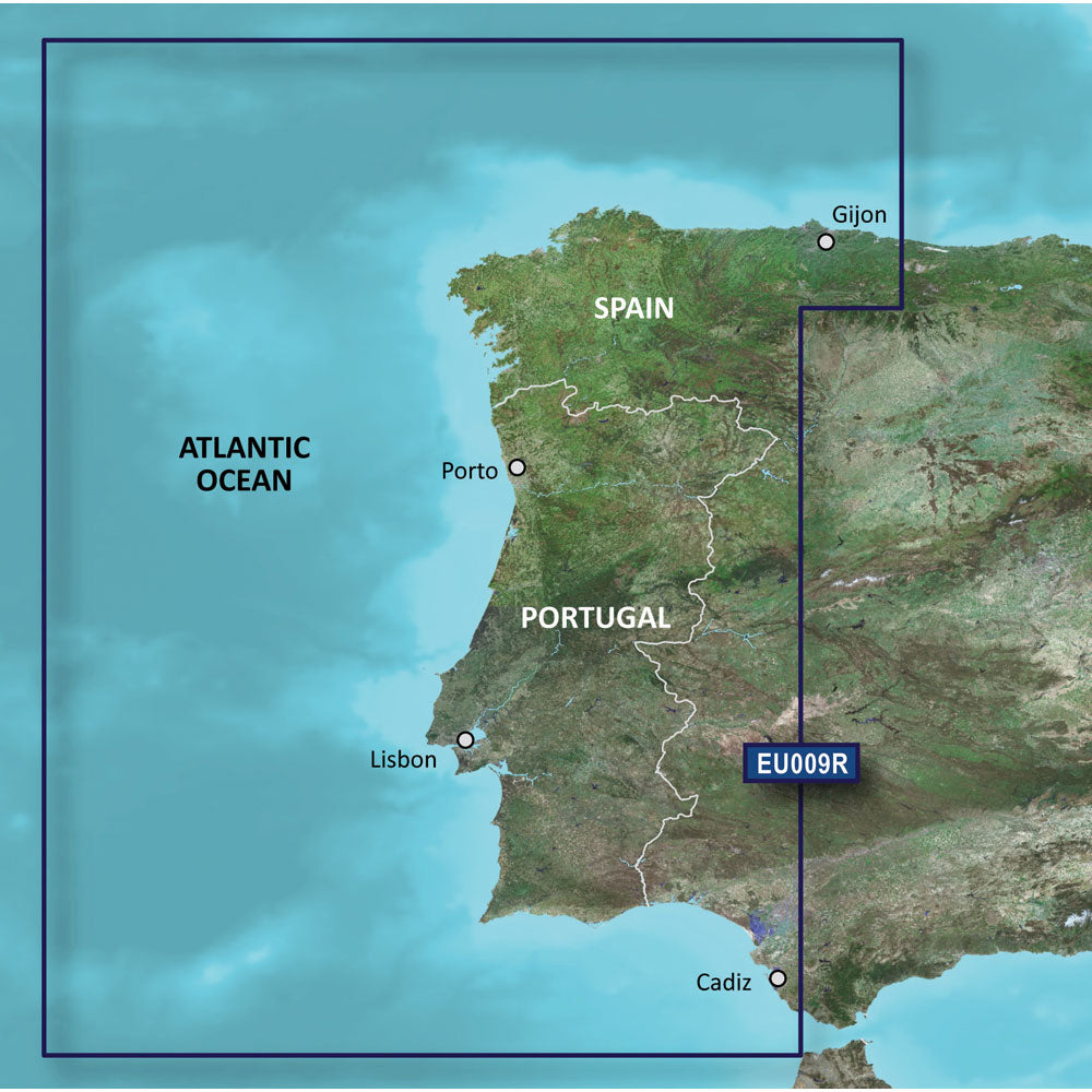 Tri-Water Marine | Garmin BlueChart g3 HD - HXEU009R - Portugal Northwest Spain - microSD/SD [010-C0767-20]