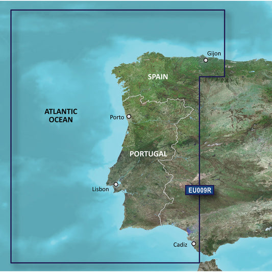 Tri-Water Marine | Garmin BlueChart g3 HD - HXEU009R - Portugal Northwest Spain - microSD/SD [010-C0767-20]