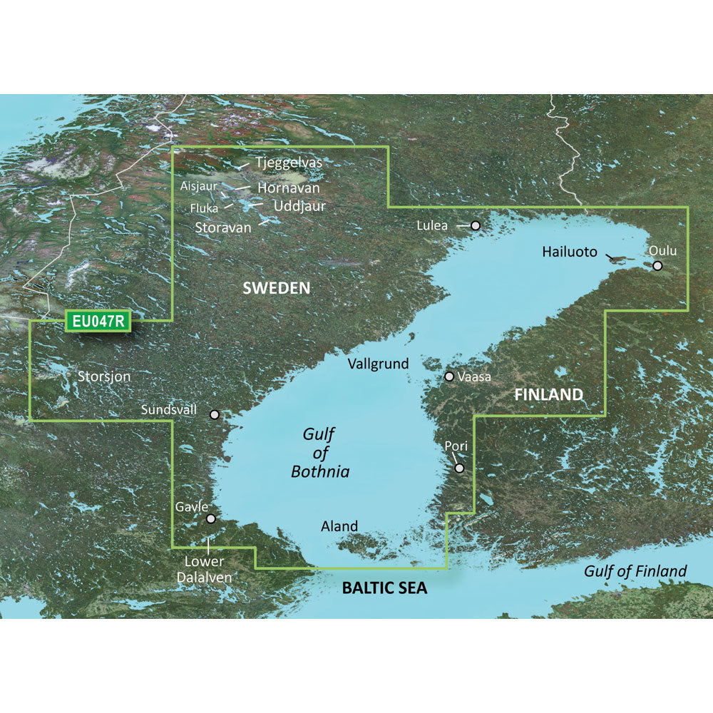 Tri-Water Marine | Garmin BlueChart g3 HD - HXEU047R - Gulf of Bothnia - Kalix to Grisslehamn - microSD/SD [010-C0783-20]