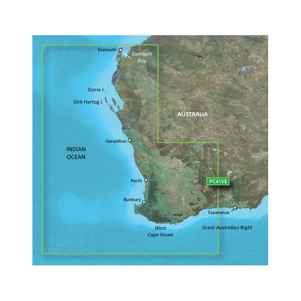 Tri-Water Marine | Garmin BlueChart g3 HD - HXPC410S - Esperance To Exmouth Bay - microSD/SD [010-C0868-20]