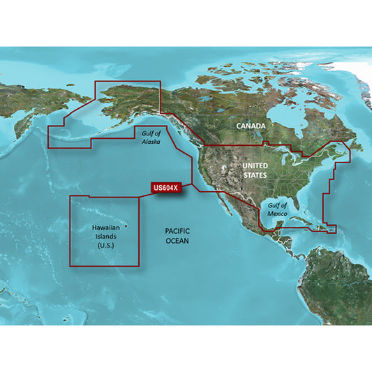 Tri-Water Marine | Garmin BlueChart g3 HD - HXUS604x - US All Canadian West - microSD/SD [010-C1018-20]