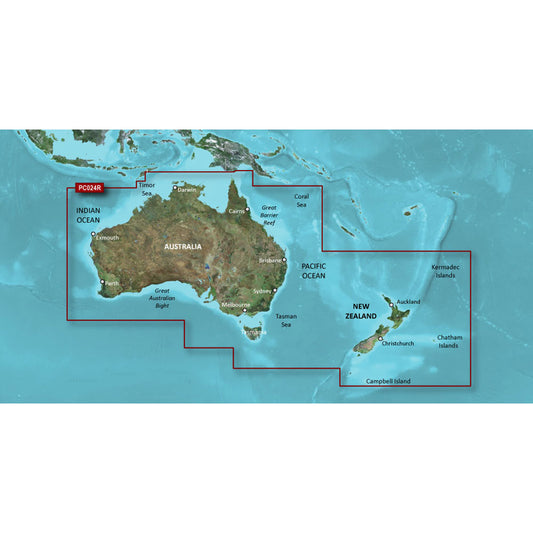 Tri-Water Marine | Garmin BlueChart g3 HD - HXPC024R - Australia New Zealand - microSD/SD [010-C1020-20]