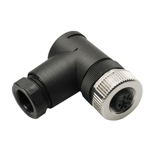 Tri-Water Marine | Maretron Micro/Mid Field Attachable Connector 90 Female [FA-CF-90]