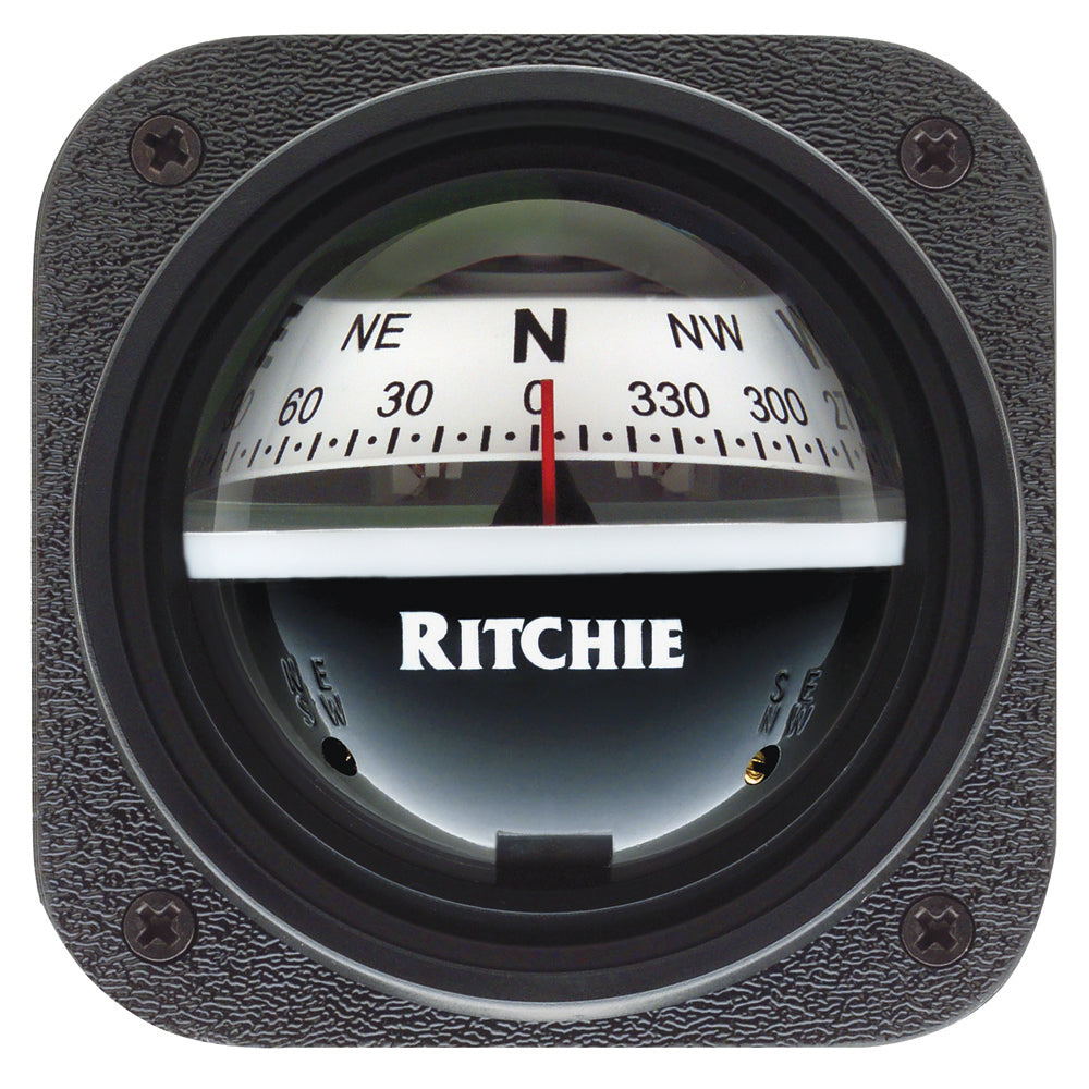 Tri-Water Marine | Ritchie V-527 Kayak Compass - Bulkhead Mount - White Dial [V-527]