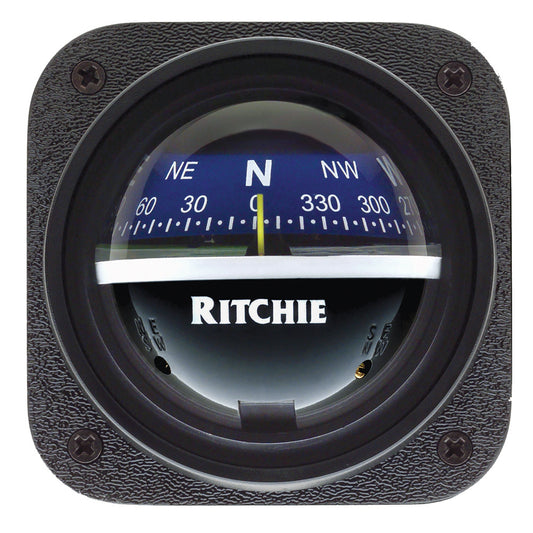 Tri-Water Marine | Ritchie V-537B Explorer Compass - Bulkhead Mount - Blue Dial [V-537B]