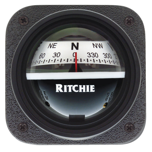 Tri-Water Marine | Ritchie V-537W Explorer Compass - Bulkhead Mount - White Dial [V-537W]