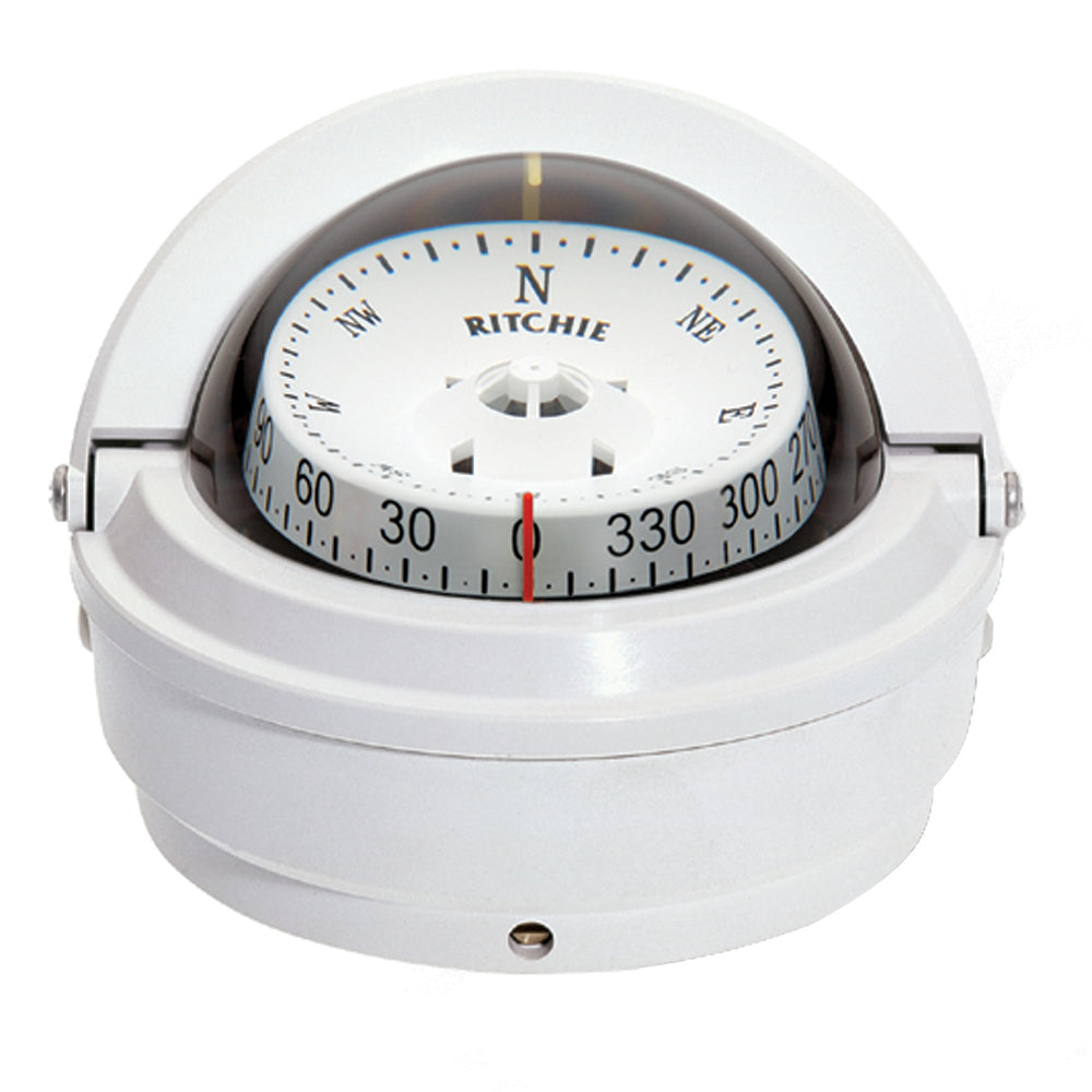 Tri-Water Marine | Ritchie S-87W Voyager Compass - Surface Mount - White [S-87W]