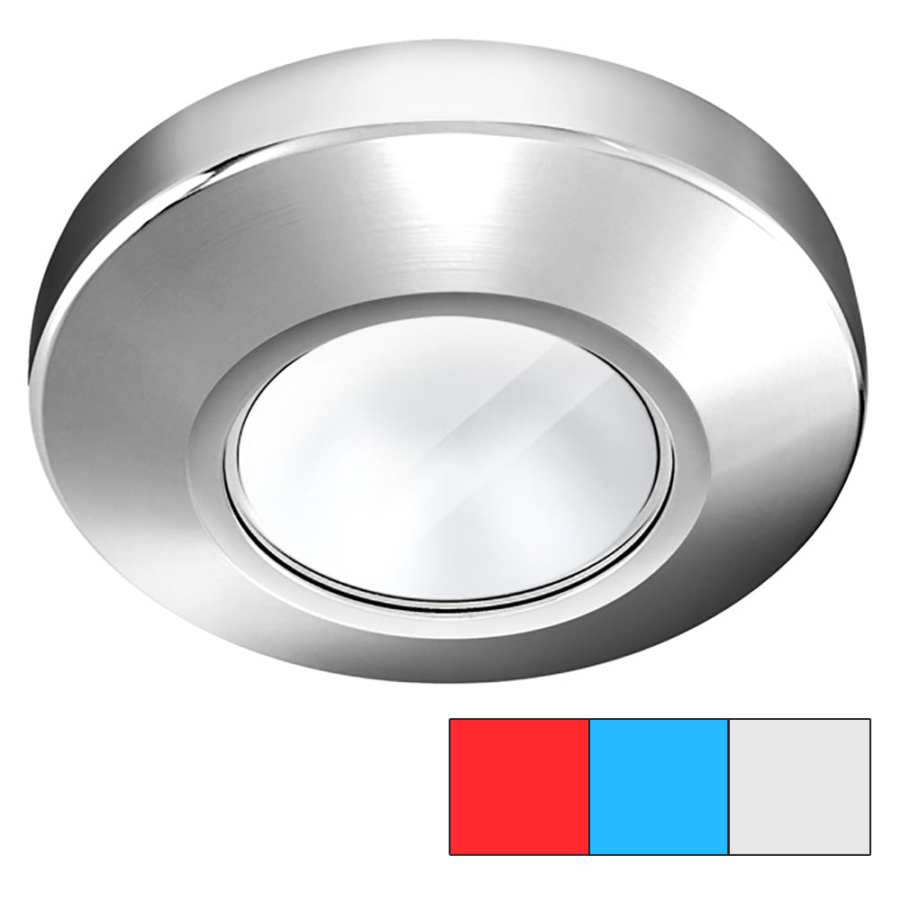 Tri-Water Marine | i2Systems Profile P1120 Tri-Light Surface Light - Red, Cool White Blue - Chrome Finish [P1120Z-11HAE]