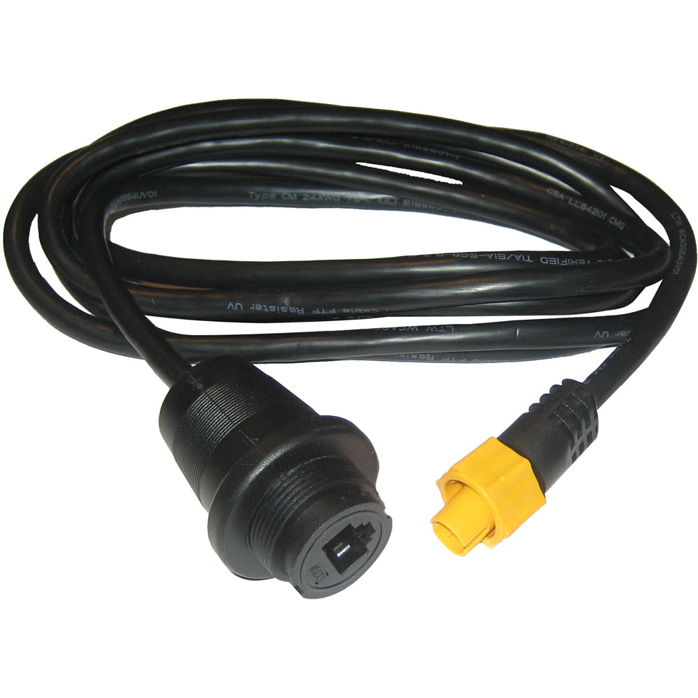 Tri-Water Marine | Simrad Ethernet Adapter Cable Yellow - 5P Male to RJ45 Female - 2M [000-0127-56]