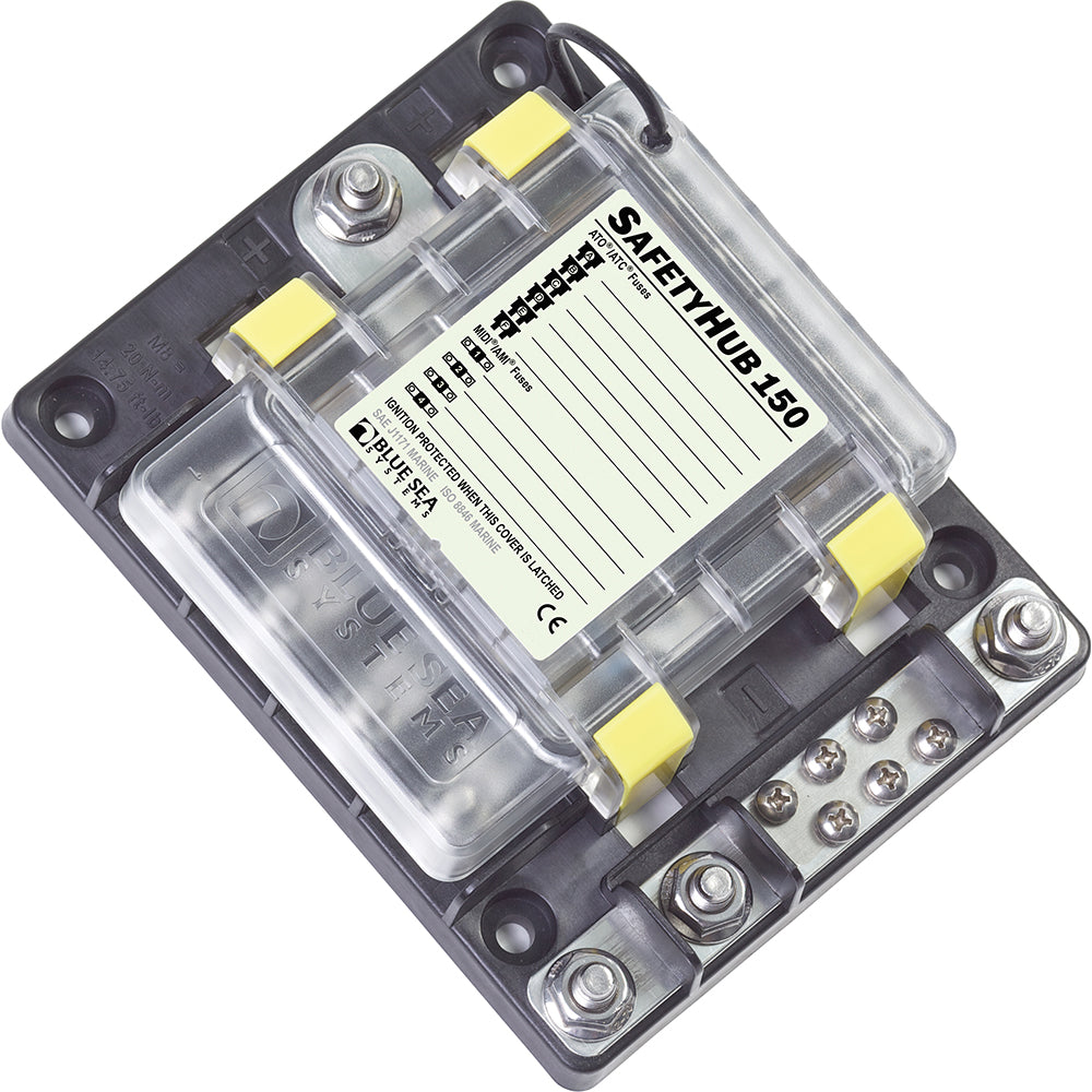 Tri-Water Marine | Blue Sea 7748 SafetyHub 150 Fuse Box [7748]