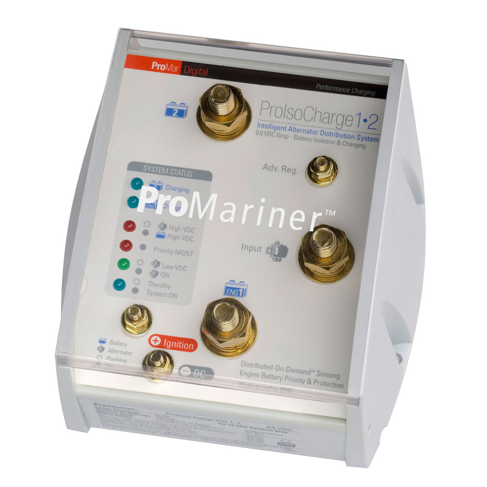 Tri-Water Marine | ProMariner ProIsoCharge Battery Isolator 180Amp 1-Alt 2-Bat - 12V [23122]