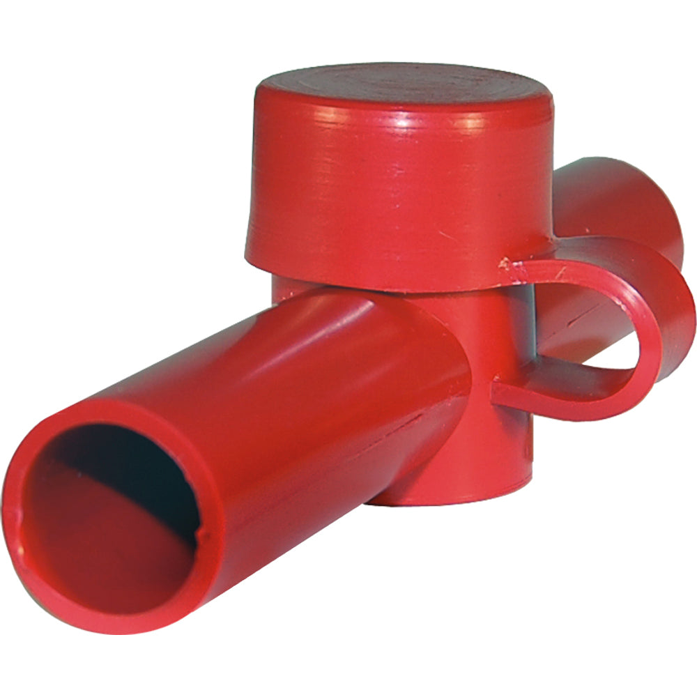 Tri-Water Marine | Blue Sea 4003 Cable Cap Dual Entry - Red [4003]