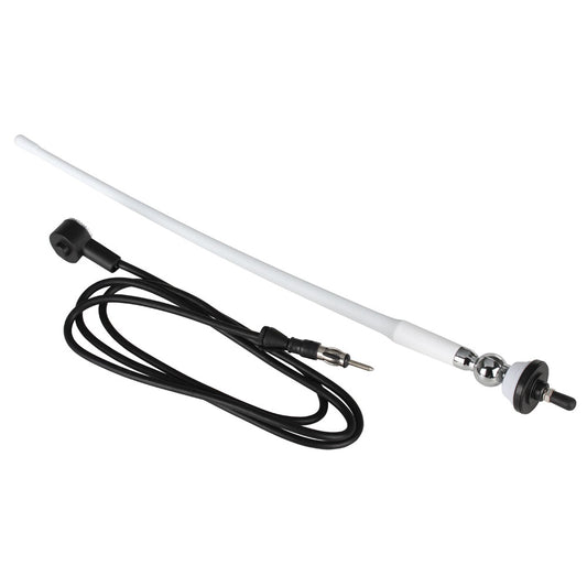 Tri-Water Marine | Boss Audio MRANT12W AM/FM Rubber Antenna - White [MRANT12W]