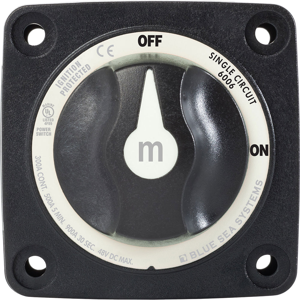 Tri-Water Marine | Blue Sea 6007200 Battery Switch Mini - 4 Position - Black [6007200]