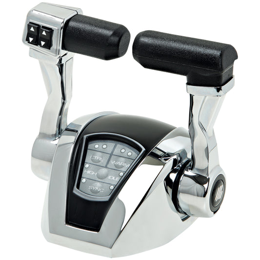 Tri-Water Marine | UFlex Power A Electronic Control Package - Dual Engine/Single Station - Mechanical Throttle/Mechanical Shift w/Trim [MM21T]