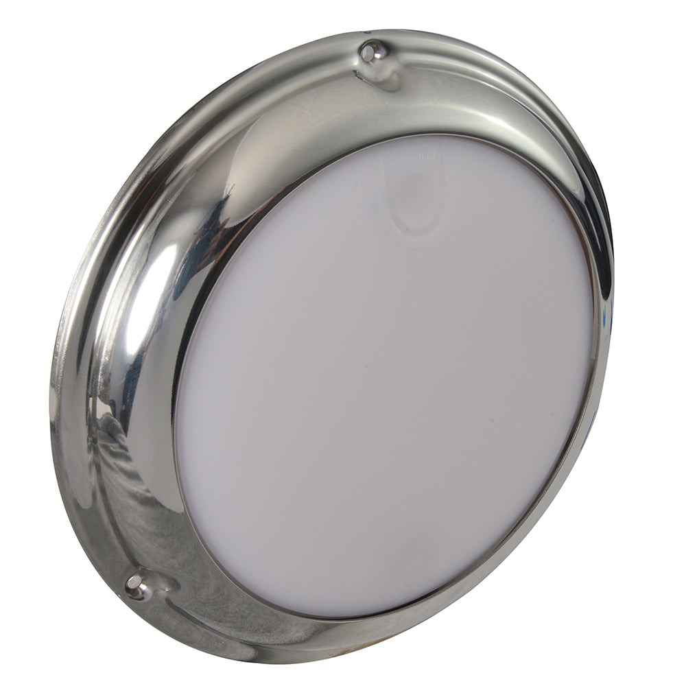 Tri-Water Marine | Lumitec TouchDome - Dome Light - Polished SS Finish - 2-Color White/Red Dimming [101098]