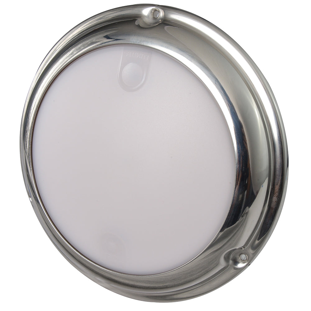 Tri-Water Marine | Lumitec TouchDome - Dome Light - Polished SS Finish - 2-Color White/Red Dimming [101098]