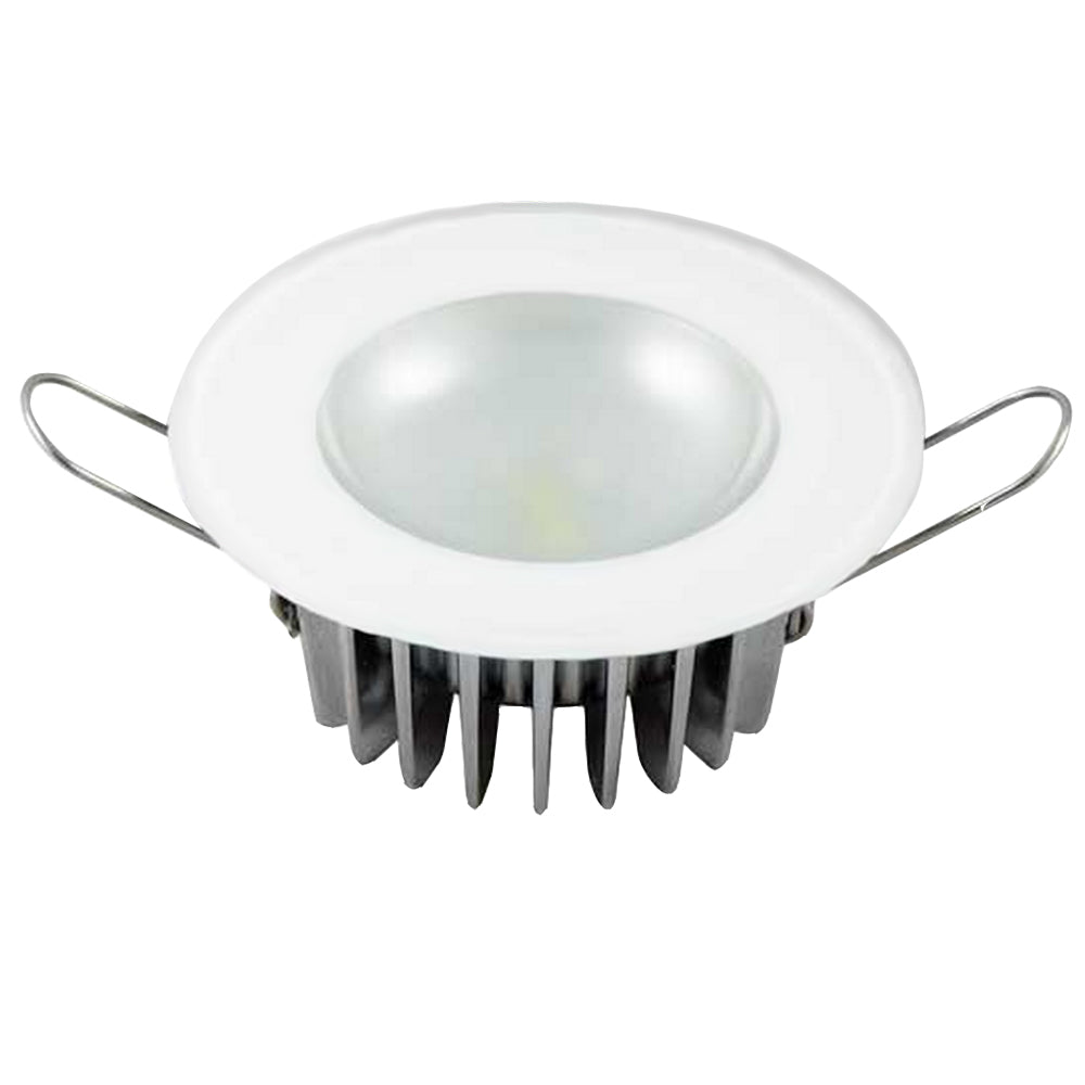 Tri-Water Marine | Lumitec Mirage - Flush Mount Down Light - Glass Finish/No Bezel - Warm White Dimming [113199]