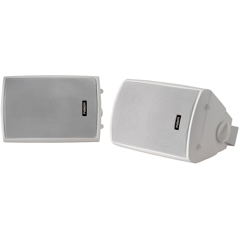 Tri-Water Marine | Fusion 4" Compact Marine Box Speakers - (Pair) White [MS-OS420]