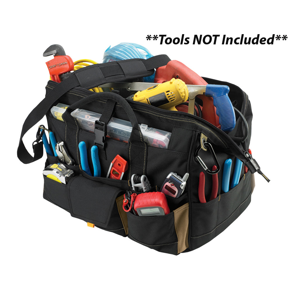 Tri-Water Marine | CLC 1535 Tool Bag w/ Top-Side Plastic Parts Tray - 18" [1535]