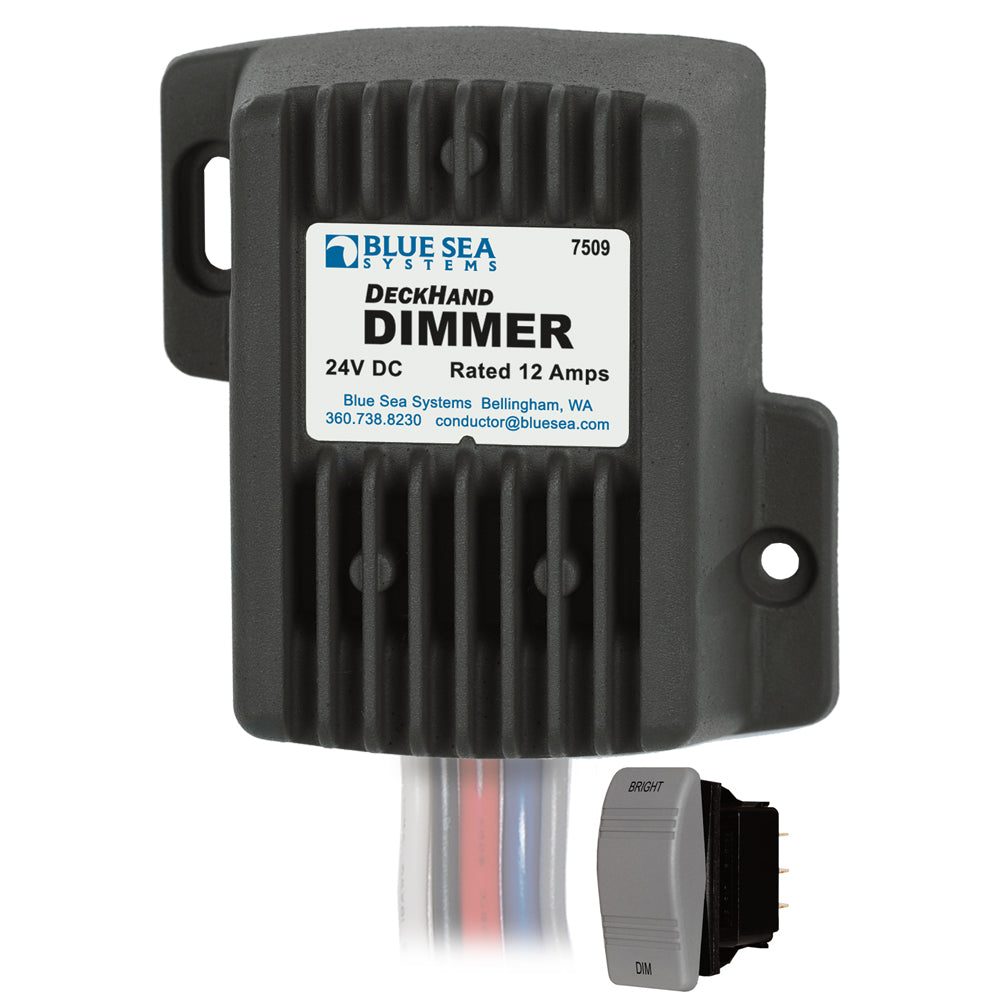 Tri-Water Marine | Blue Sea 7509 DeckHand Dimmer - 12 Amp/24V [7509]