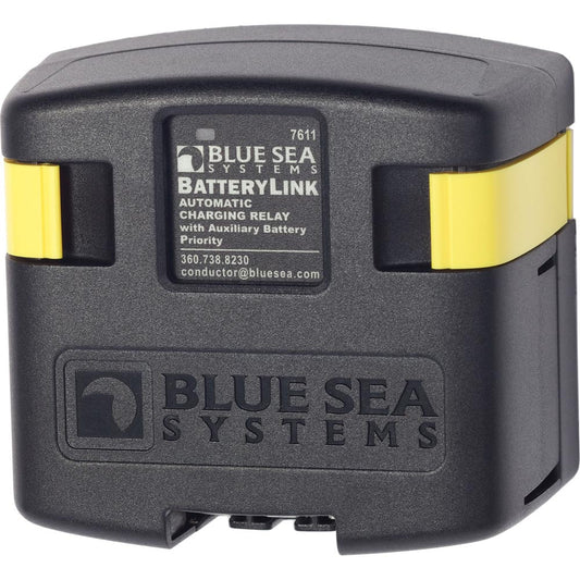 Tri-Water Marine | Blue Sea 7611 DC BatteryLink Automatic Charging Relay - 120 Amp w/Auxiliary Battery Charging [7611]