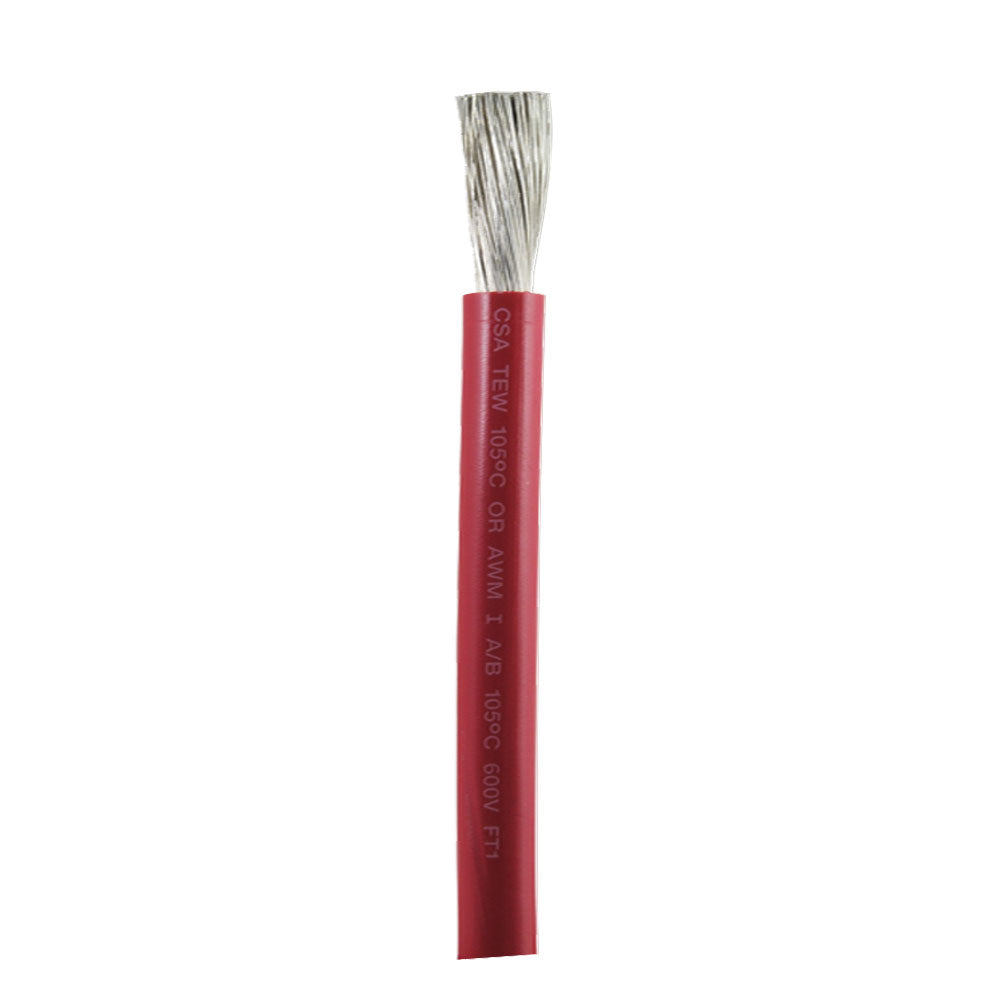 Tri-Water Marine | Ancor Red 2/0 AWG Battery Cable - Sold By The Foot [1175-FT]