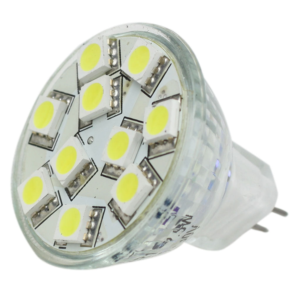 Tri-Water Marine | Lunasea MR11 LED Bulb - 10-30VDC/2.2W/140 Lumens - Warm White [LLB-11TW-61-00]