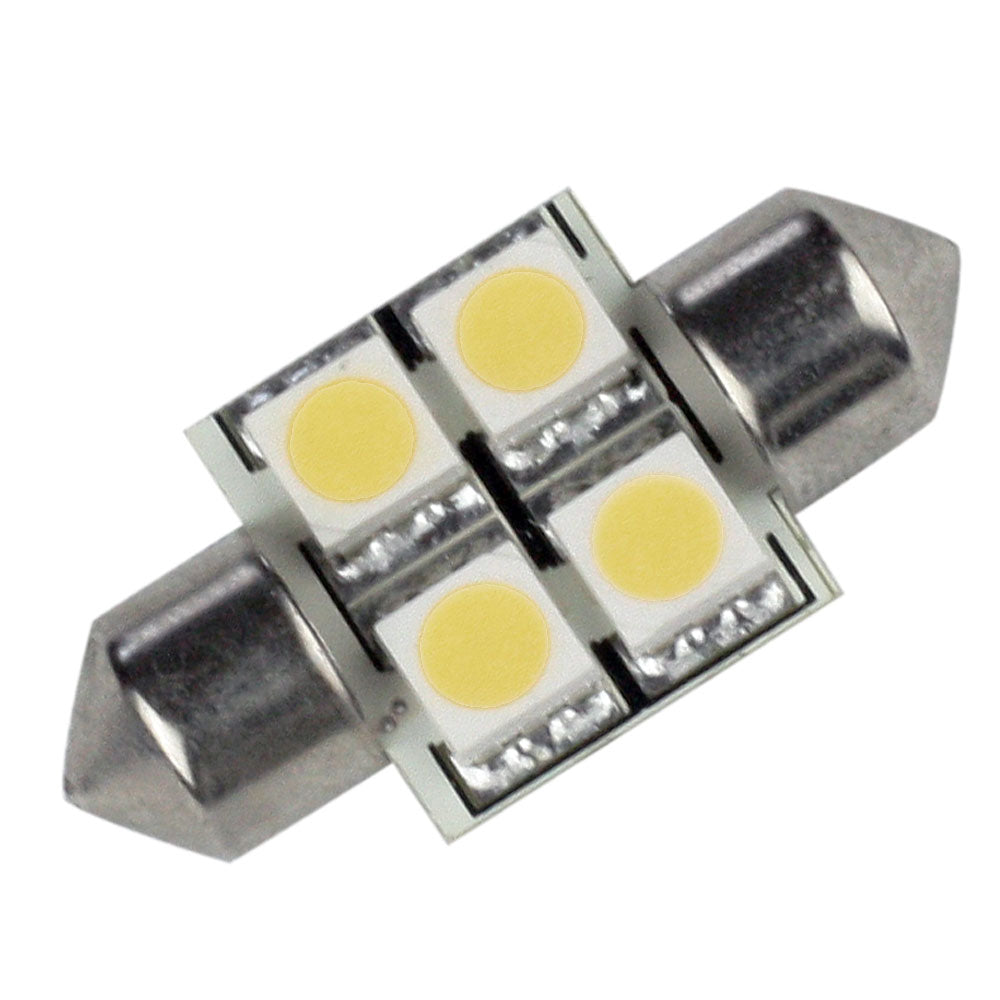 Tri-Water Marine | Lunasea Single-Sided 4 LED Festoon - 10-30VDC/0.7W/60 Lumens - Warm White [LLB-202W-21-00]