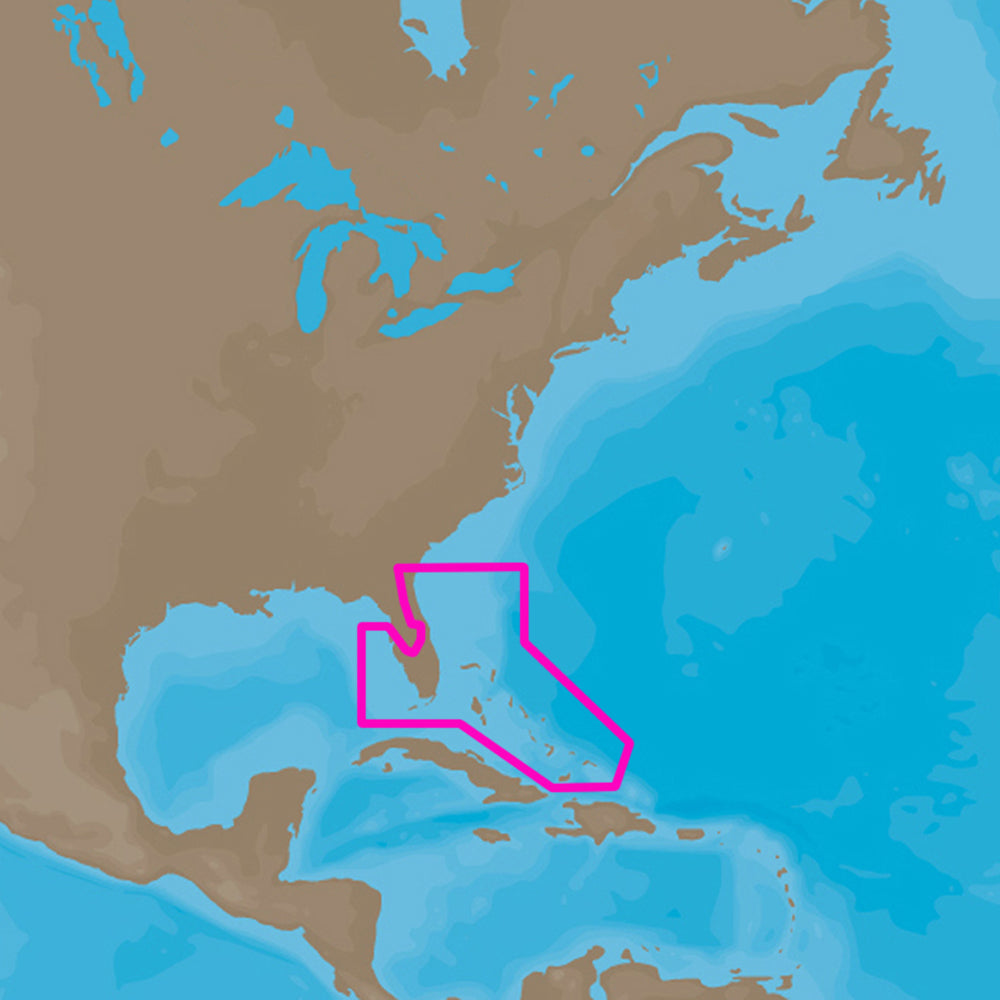 Tri-Water Marine | C-MAP 4D NA-D943 Florida & The Bahamas [NA-D943]