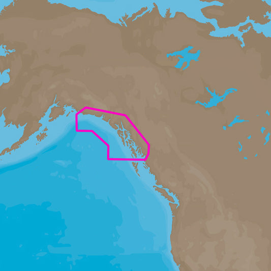 Tri-Water Marine | C-MAP 4D NA-D959 Dixon Entrance to Cape St. Elias [NA-D959]