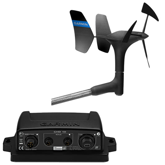 Tri-Water Marine | Garmin gWind Transducer w/GND 10 Black Box Bridge [010-01227-00]