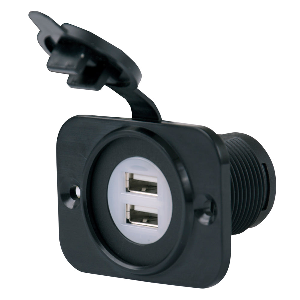 Tri-Water Marine | Marinco SeaLink Deluxe Dual USB Charger Receptacle [12VDUSB]