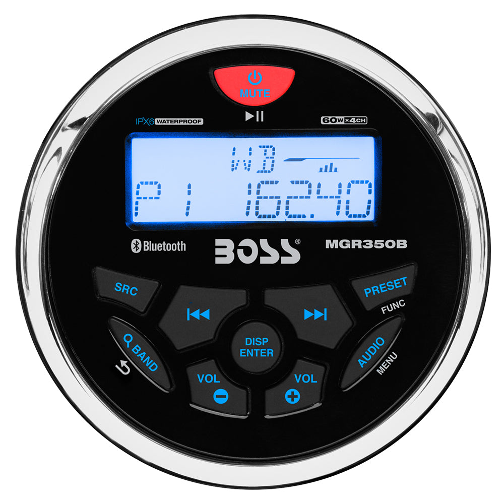 Tri-Water Marine | Boss Audio MGR350B Marine Stereo w/AM/FM/BT/USB [MGR350B]