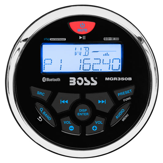 Tri-Water Marine | Boss Audio MGR350B Marine Stereo w/AM/FM/BT/USB [MGR350B]