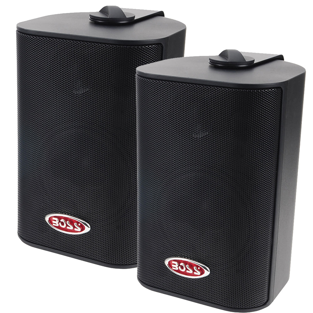 Tri-Water Marine | Boss Audio 4" MR4.3B Box Speakers - Black - 200W [MR4.3B]