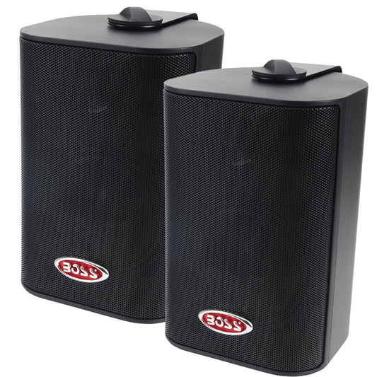 Tri-Water Marine | Boss Audio 4" MR4.3B Box Speakers - Black - 200W [MR4.3B]