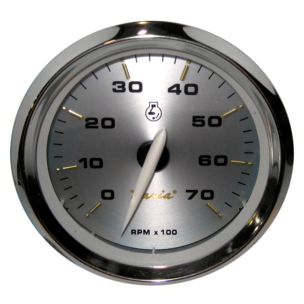 Tri-Water Marine | Faria Kronos 4" Tachometer - 7,000 RPM (Gas - All Outboards) [39005]